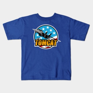 F-14 Tomcat Patch Kids T-Shirt